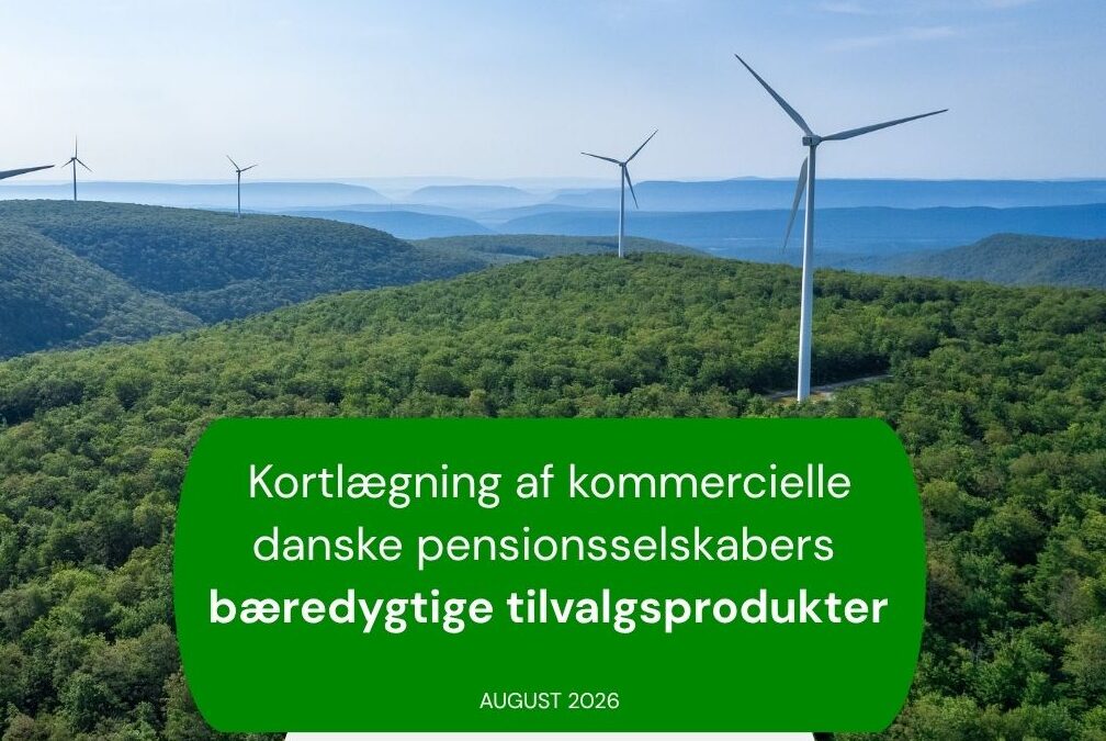 Hvor bæredygtige er de bæredygtige pensionsprodukter?